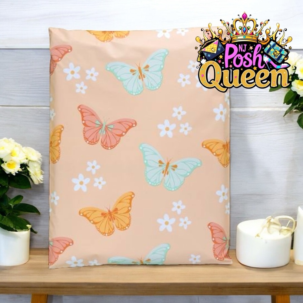 Butterflies 🦋 Poly Mailers 12x15.5 Pack of 25 - Picture 4 of 9